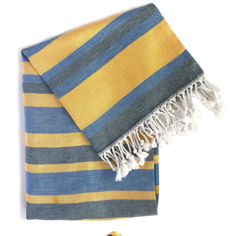 Samara Turkish Cotton Beach Towel