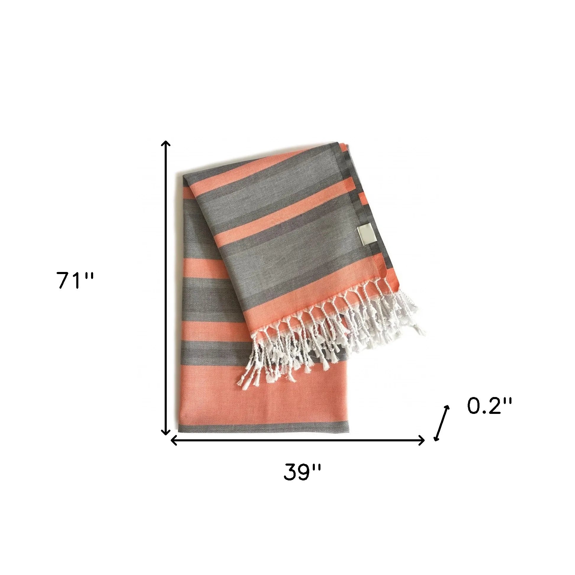 Andera Turkish Cotton Beach Towel